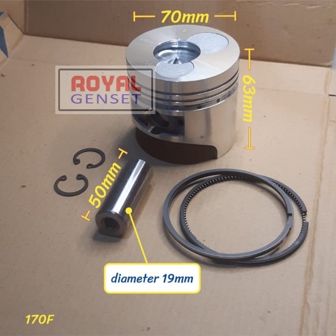Paling Laris 170F Piston Assy