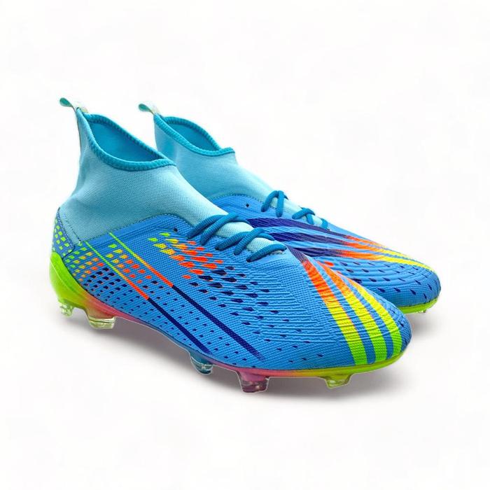Sepatu sepak bola predator freak 3 speed portasl x boots black outsole pelangi junior anak anak