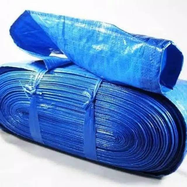 PREMIUM SELANG DRIP IRIGASI / SELANG SAWAH/ SELANG TERPAL PLASTIK 1,5Dim 50m