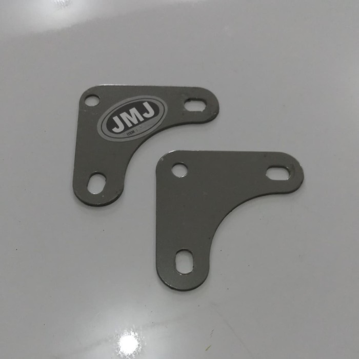 PREMIUM Plat siku lubang / Plat Penyangga Rak siku segitiga JMJ