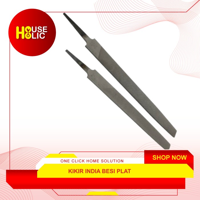 PREMIUM Kikir India Plat / Kikir Besi Plat Flat File / Kikir Besi Lurus