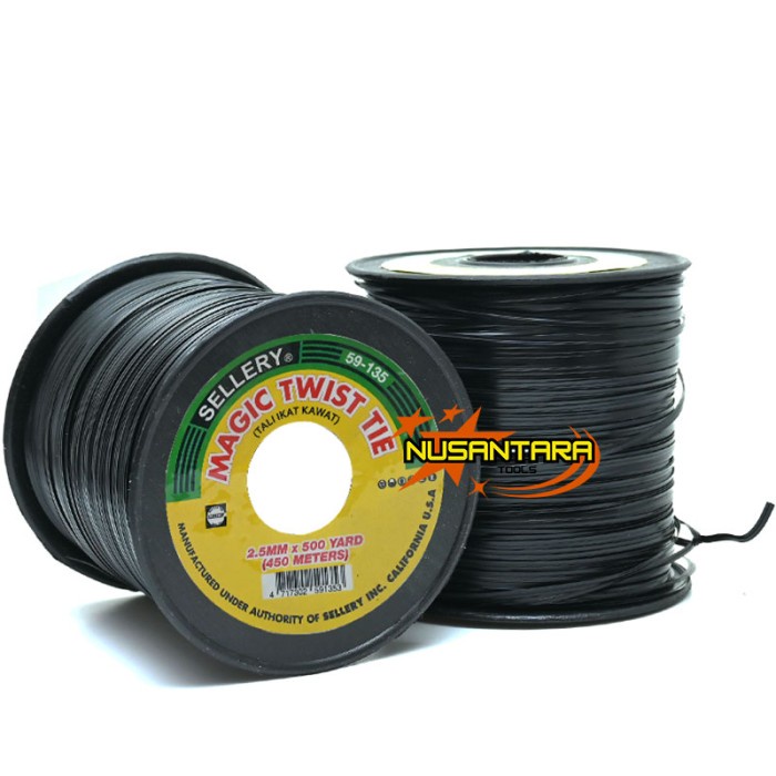 

Pengikat kabel Magic Twist Tie 480M HITAM SELLERY 59-135