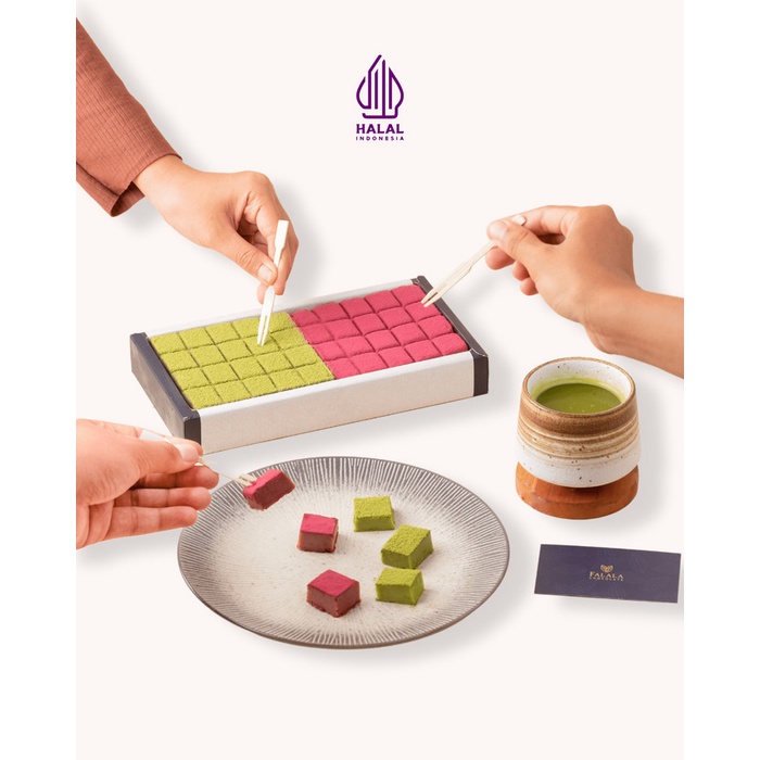 

Wdo - Falala Chocolate Bali - Oleh Oleh Coklat Khas Bali Halal Mixed Large Box