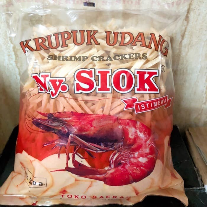 

Wdo - Kerupuk Krupuk Kroepoek Udang Ny Siok Stik 500 Gram Oleh-Oleh Khas Sid