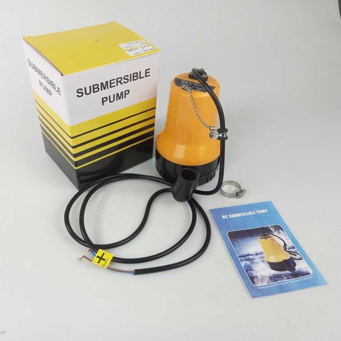 Pompa Celup Air Kotor Atau Submersible Pump Dc 12V