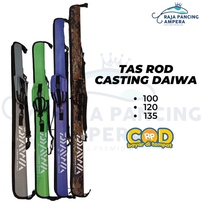 terbaru  tas joran pancing rod casting daiwa ready