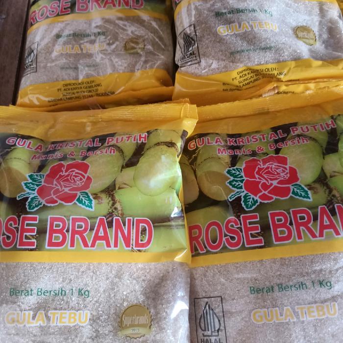 

(Paket 2 Pcs) Gula Pasir Rose Brand Kemasan 1 Kg Sugar Tebu Food Manis Harga Promo