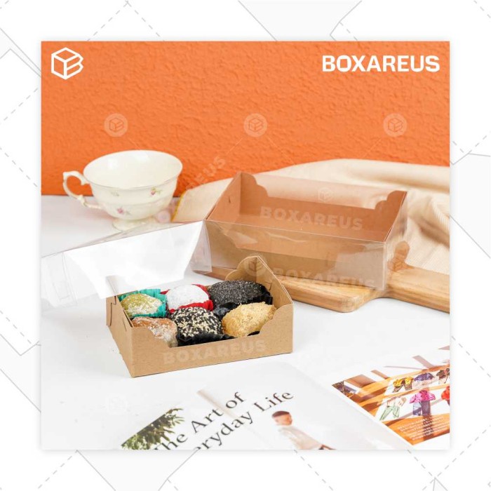 Box Mochi Daifuku Packaging Dus Kotak Kue Jajanan Pasar WB Mochi