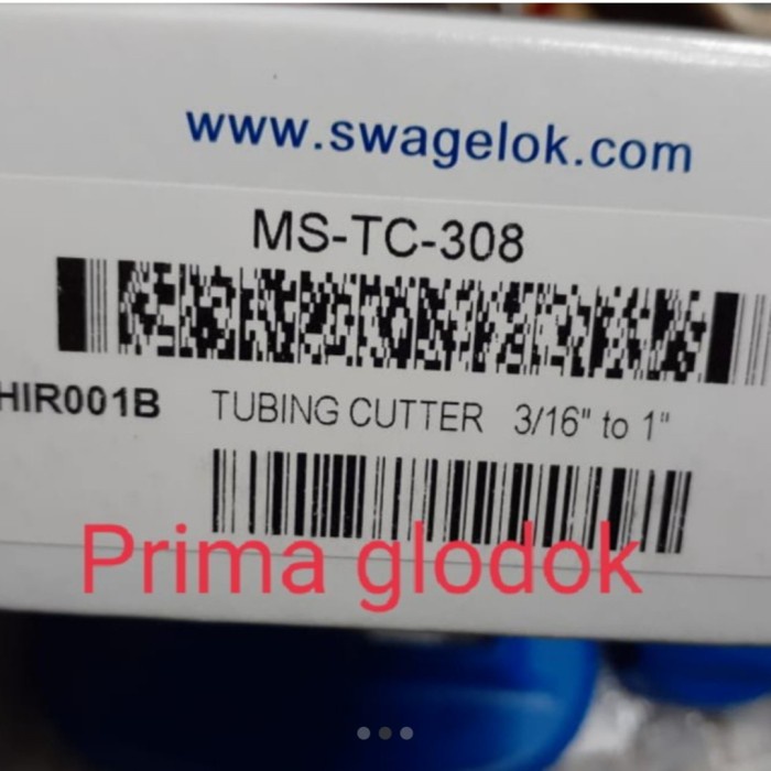 Bagus Swagelok Ms-Tc-308/Cutter Tubing Swagelok Ms-Tc-308