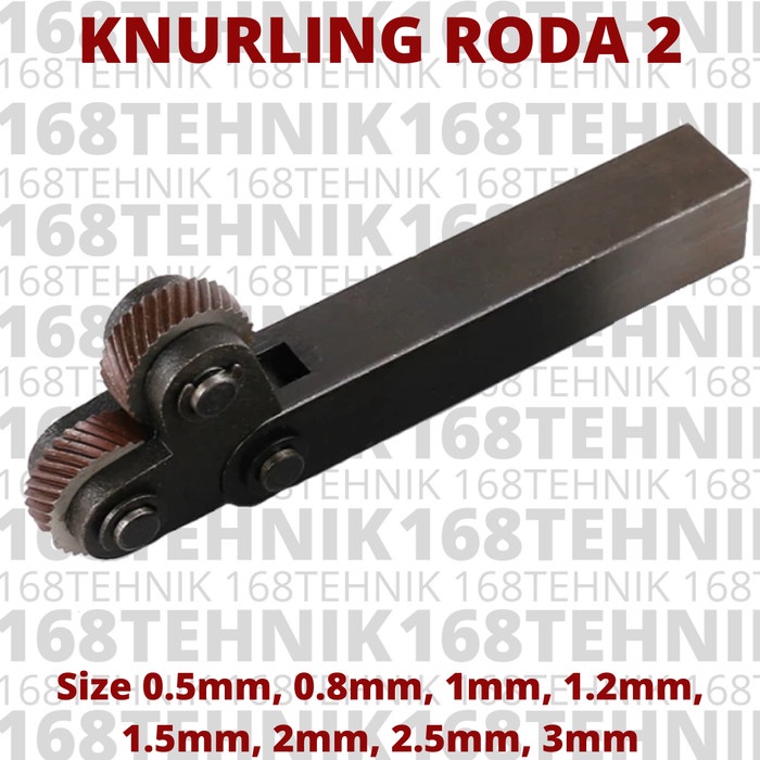 Berkualitas Knurling Kartel 2 Roda 0.5Mm / Knurling Tool 0.5 Mm / Knurling Roda 2