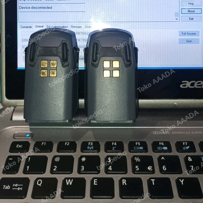unlock buka lock Baterai Drone Dji Spark Mavic Mini