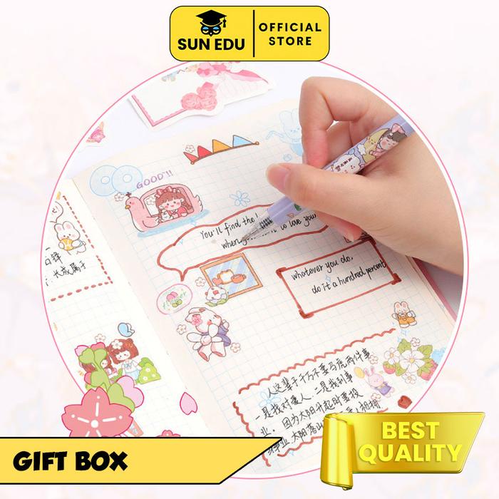 

Paket Hadiah Anak 7 In 1 Notebook Jurnal Dengan Stiker Washi Buku Paper Stationery Kertas
