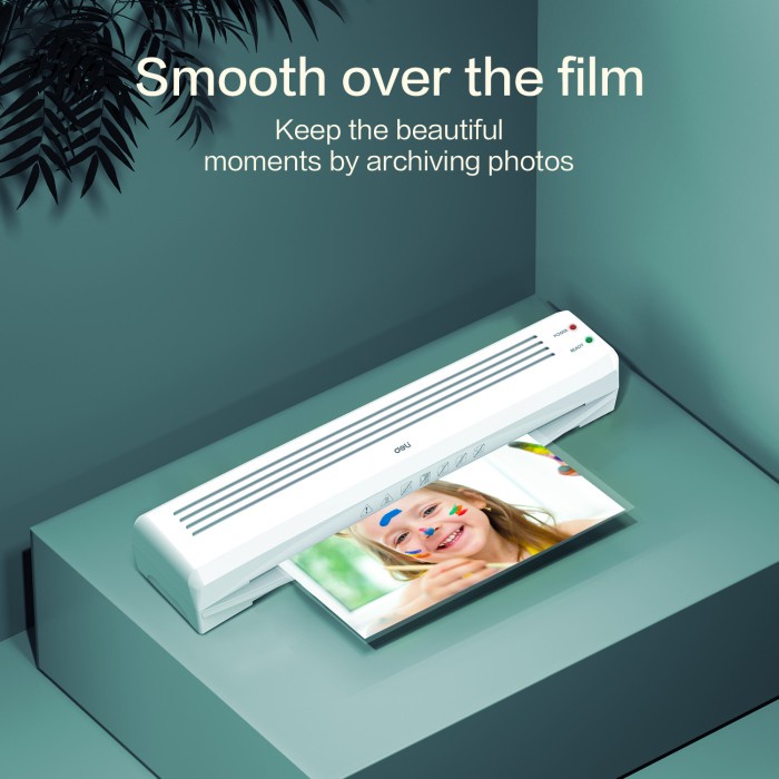 

NEW DELI LAMINATOR MACHINE/MESIN LAMINATING A3 A4 PANAS/DINGIN E1437X ORIGINAL QUALITY