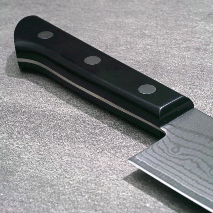 Japanese Knife Tojiro Dp Damascus By Vg10 Santoku 170Mm