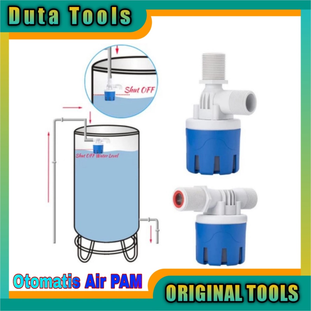 Promo Otomatis Air PAM PDAM Tandon Penampungan air Kran Bak Mandi Pelampung Otomatis Segera Habis