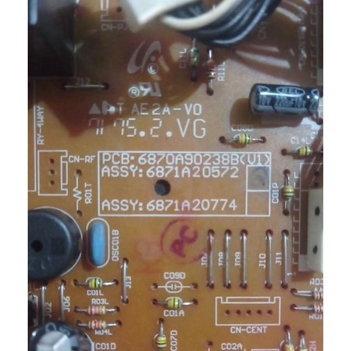 Used Original Lg Neo Plasma Indoor Ac Module Pcb Modul Cabutan Bekas Spare Part