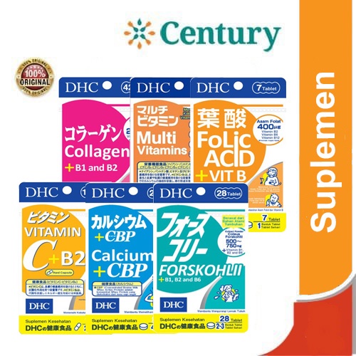 DHC Multivitamin 7 Kapsul Lunak / Suplemen Kesehatan/mineral