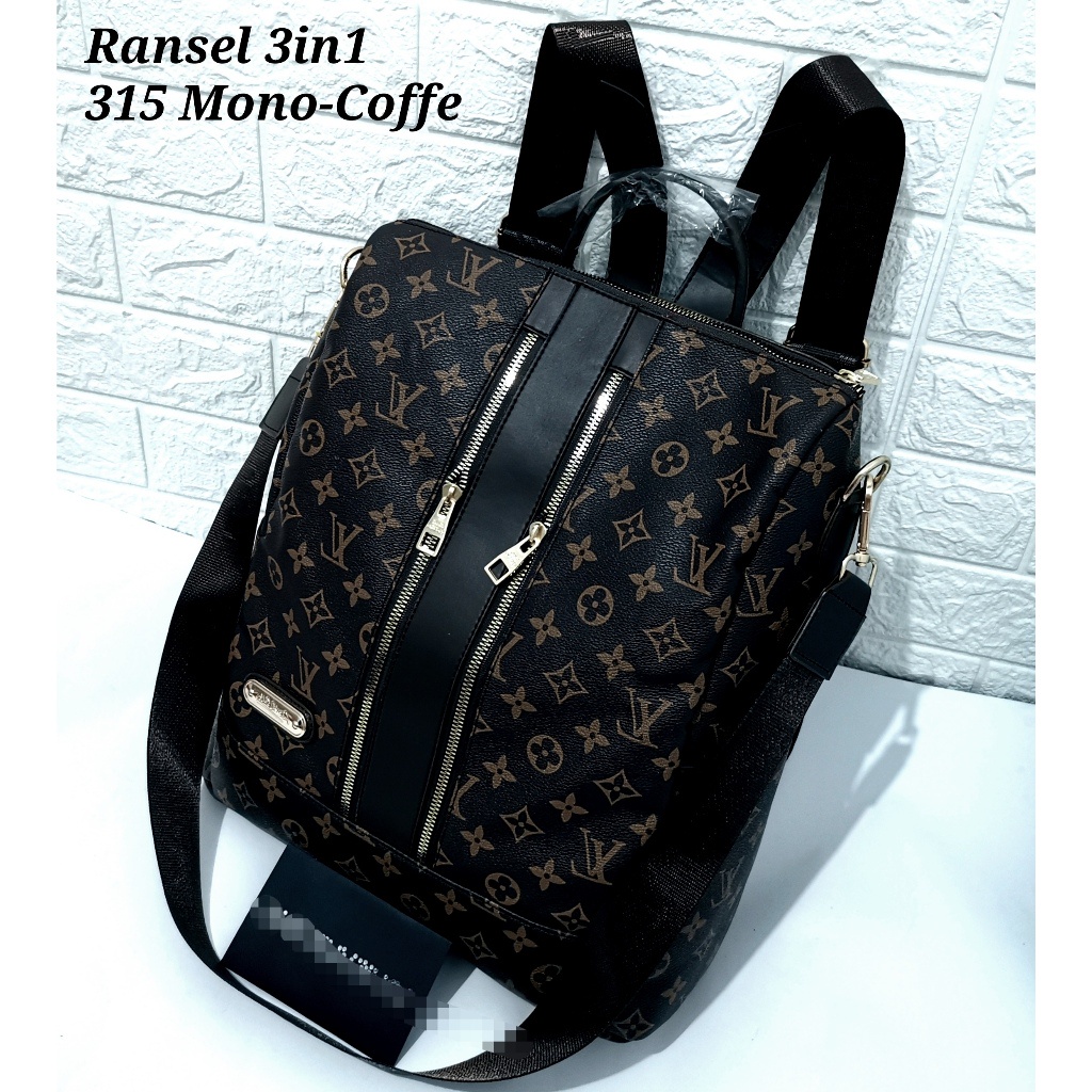 FREE ONGKIR TAS RANSEL WANITA 317 BACKPACK RANSEL LAPTOP 3IN1 TAS BATAM IMPORT MURAH