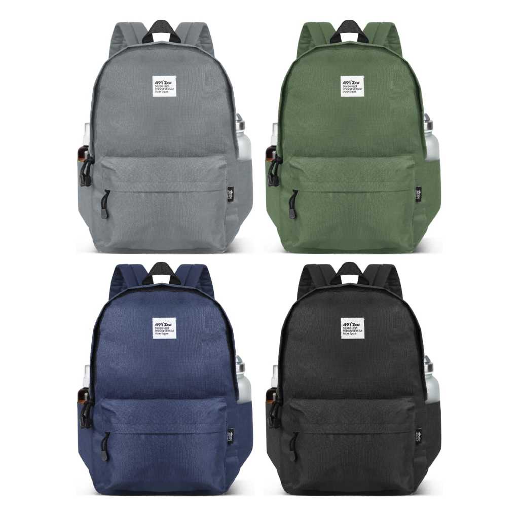 FREE ONGKIR 491'ZAS DAILY BAGPACK ROKIE 491'ZAS RANSEL LAPTOP PRIA