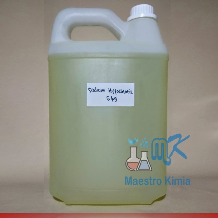 HOT SALE Sodium Hypochlorite / NaOCL / Hypo / Klorin kadar 12% 5 Kg