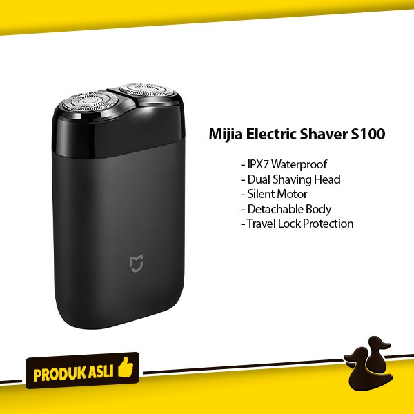 Xiaomi Mijia Electric Shaver S100 Alat Cukur Kumis Elektrik Original