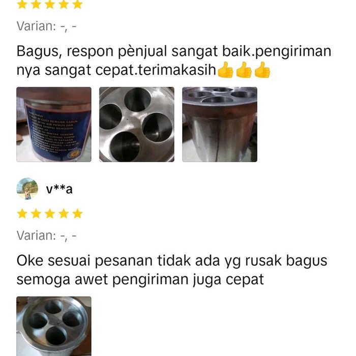 terbaru !!! wajan sostel mini 14 lubang / panci sostel ready