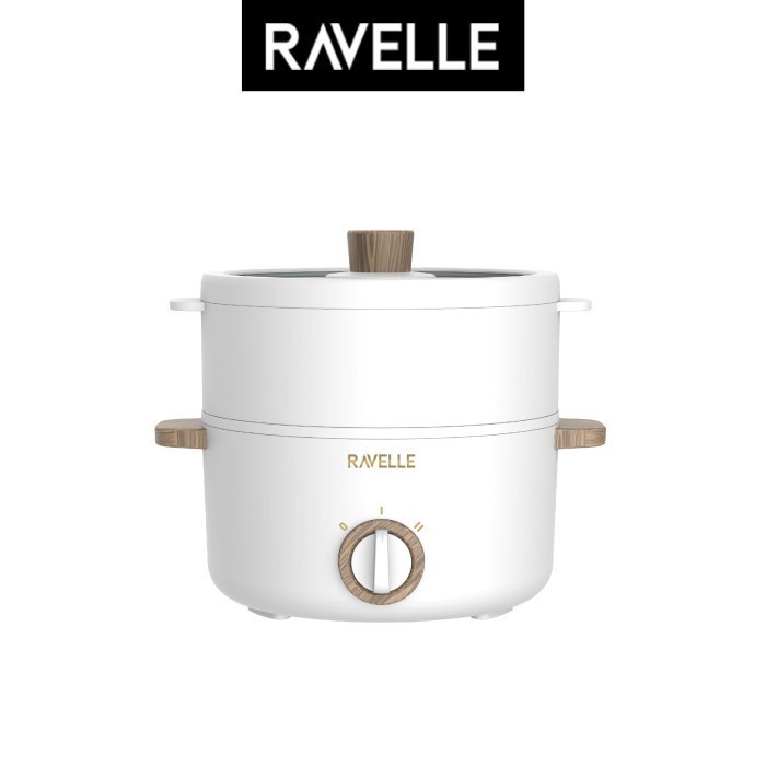 Ravelle Panci Listrik Multicooker - Panci Portable Multifungsi 1.5L