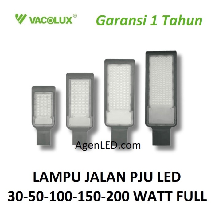 VACOLUX Lampu Jalan PJU LED Kap Sorot Tembak 30 50 100 150 200 W WATT