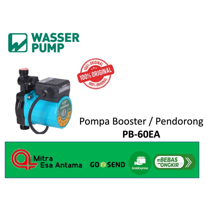 Pompa Air Booster / Pendorong Wasser Pb-60Ea / Otomatis
