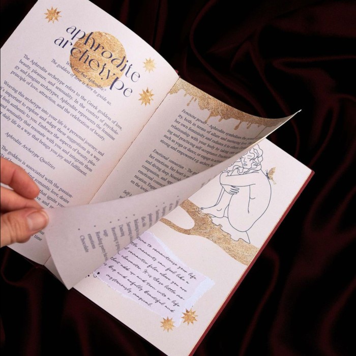 

Aphrodite's Journal by Dreamy Moons Guided Journal by Annie Tarasova