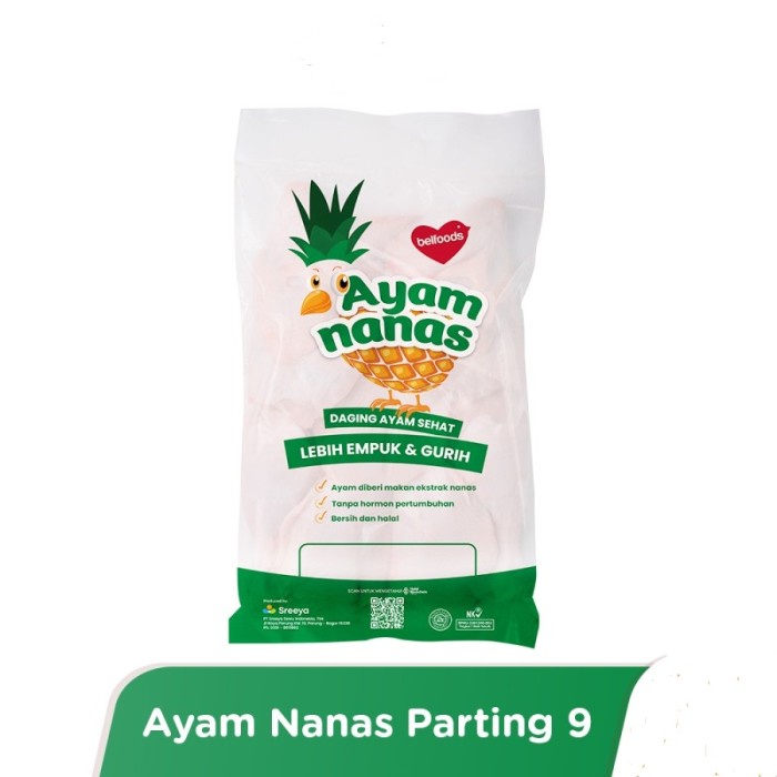 BELFOODS AYAM NANAS 950GR POTONG 9 LOW FAT CHICKEN HALAL