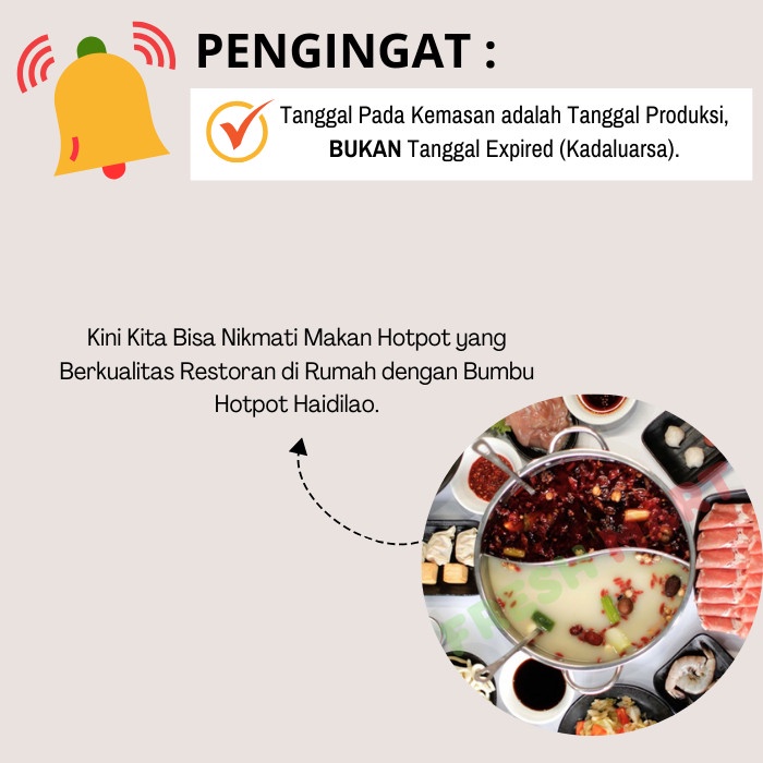 

Haidilao Bumbu Instant Hotpot