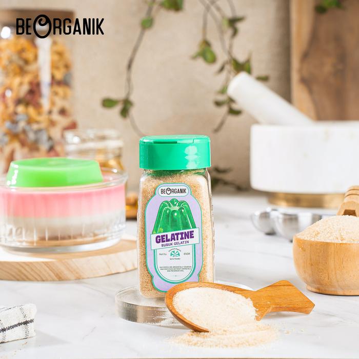 

Ready Stok" Beorganik Gelatine Powder / Bubuk Gelatin
