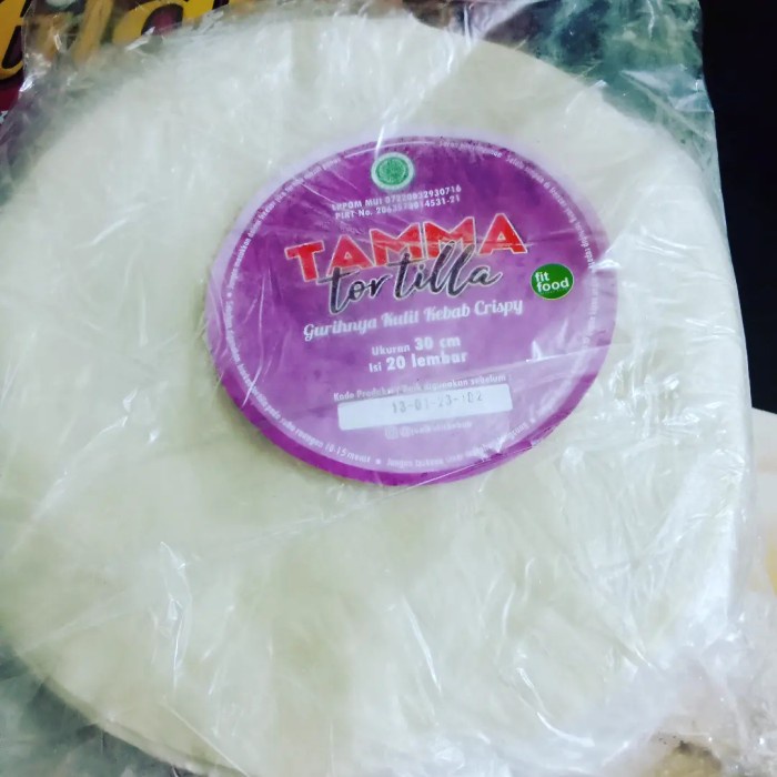 

Ready Stok" Tortilla Jumbo Atau Besar Size 30Cm