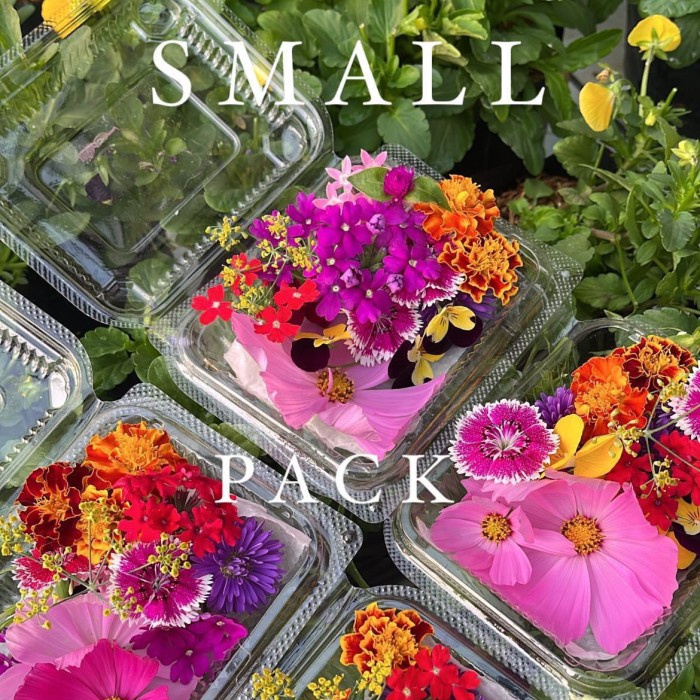 

Ready Stok" Edible Flower Mix Small Pack