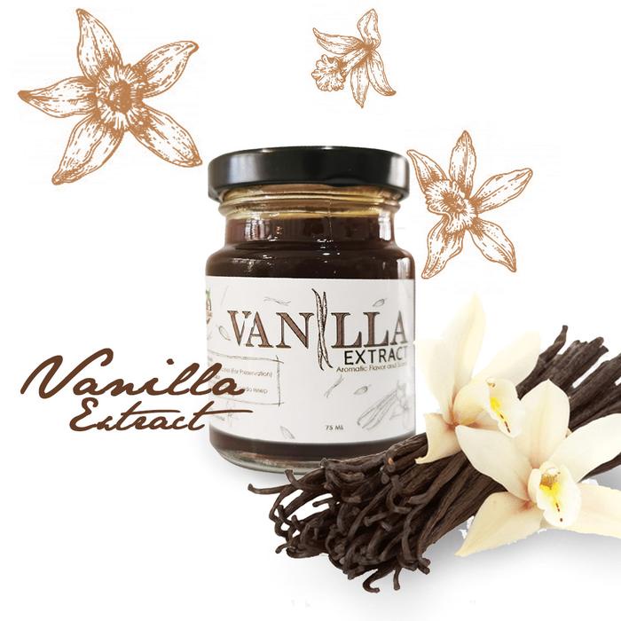 

Ready Stok" House Of Organix Vanilla Extract 75 Ml