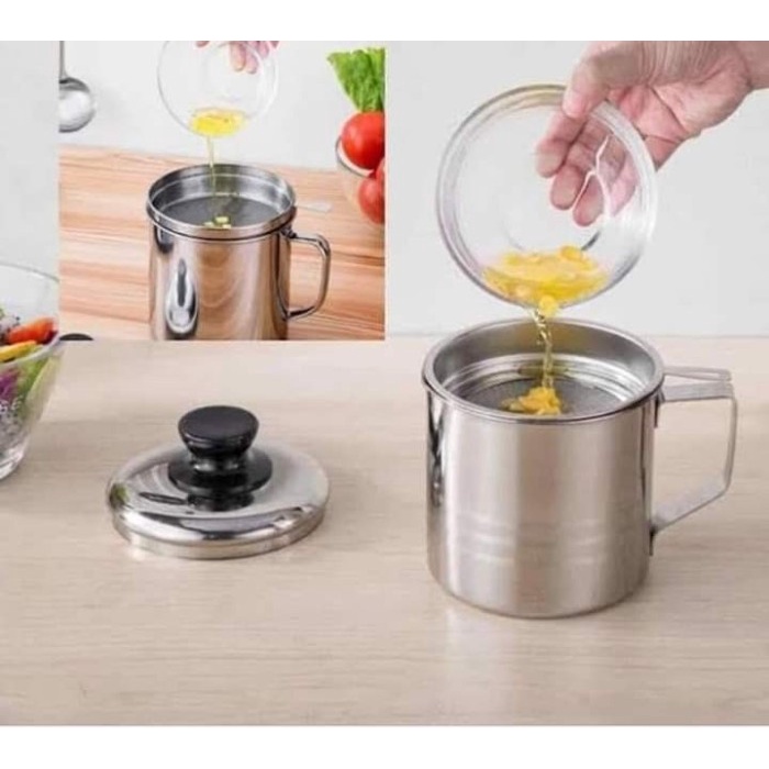 SALE GSF Tempat Minyak Oil Pot Wadah Minyak / Penyaring G-3113 1.3 LITER