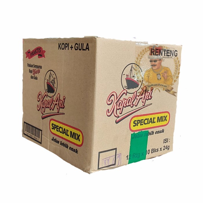 

Kopi Kapal Api Special Mix 1 dus isi 12Rtg