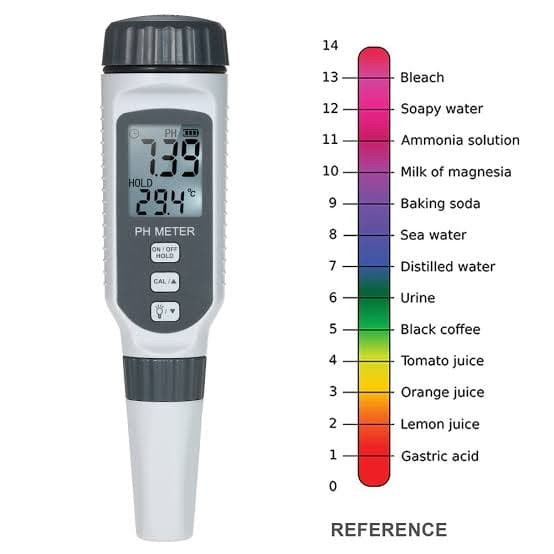 Terlaris pH Meter PH 818 Pengukur pH Temperature Portable pH Meter SALE