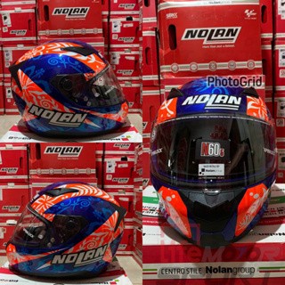 TERLARIS! NOLAN HELM / OBRAL JUAL RUGI HELM NOLAN N605 GEMINI PETRUCCI CAYMAN BL