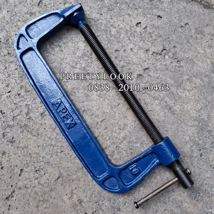 Klem C Alat Penjepit Model C-Clamp 10 inch Clamp C Heavy Duty Type