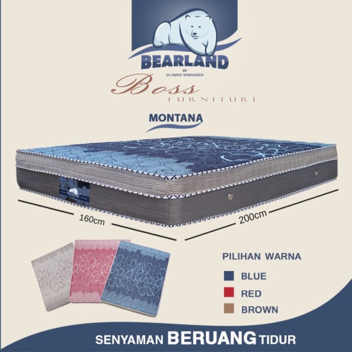 Ready Stok" Kasur Springbed Procella Bearland Grizzly