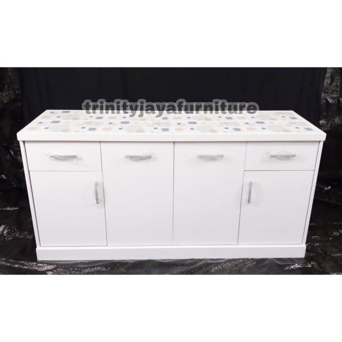 BIG SALE Meja Dapur Kitchen Set Bawah 4 Pintu /trinityjayafurniture