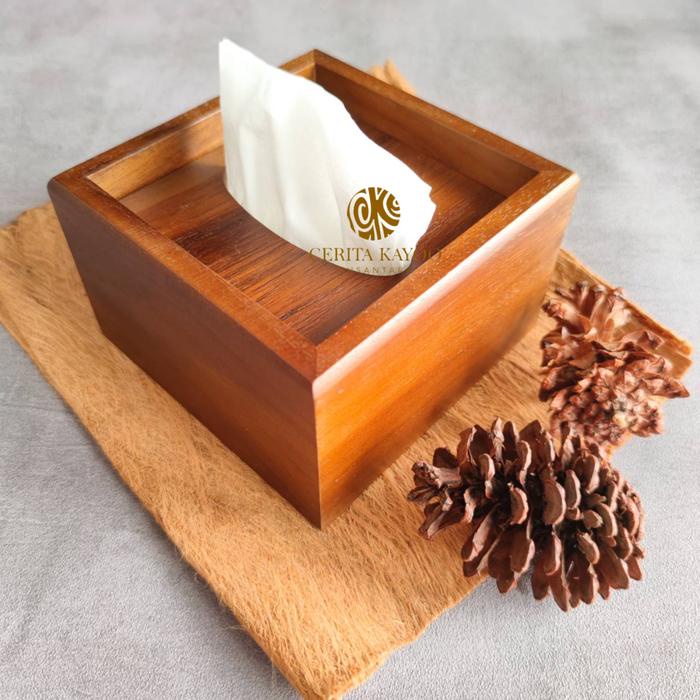 BARANG TERLARIS KOTAK TISU KAYU PREMIUM TEMPAT TISU PREMIUM KAYU JATI KOTAK TISSUE COD