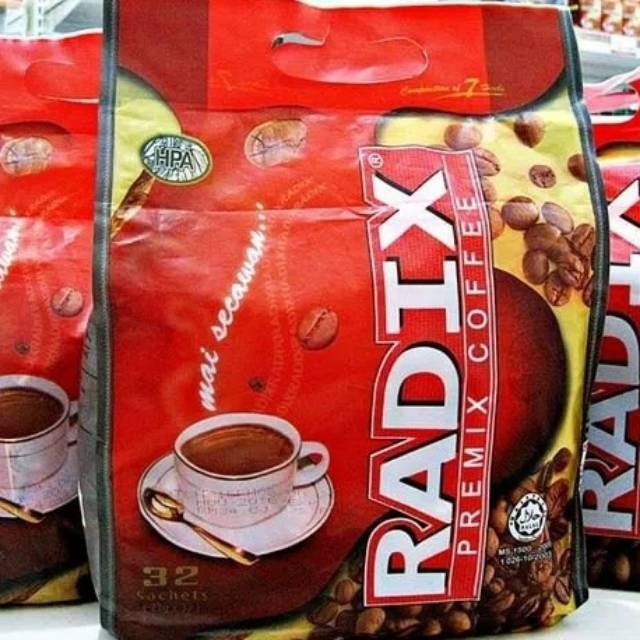 

Kopi Radix Malaysia HPA 32 Sachet