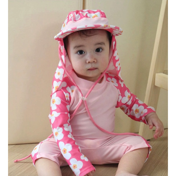 Topi Renang Anak Cewek Baby Swimng Cap Hat Kids