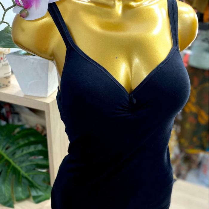 KOMPLIT Tanktop Bra Wanita with cup Polos Jumbo Pakaian Dalam Wanita