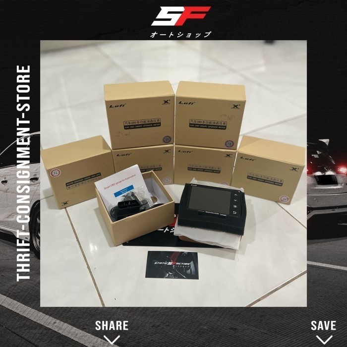 Sale Lufi Xs Obd2 + Gps Gauge Digital Display Universal Hud