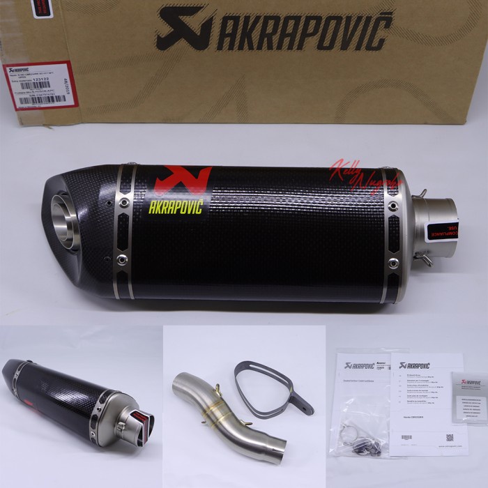 Knalpot Akrapovic CBR250RR Slip On Original