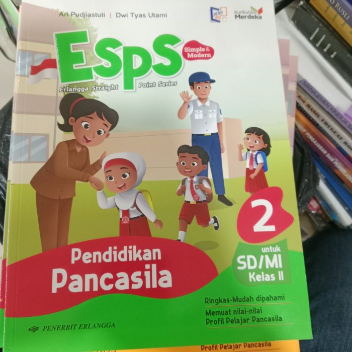 

SALE !!! ESPS PENDIDIKAN PANCASILA SD KELAS 2 ERLANGGA KURIKULUM MERDEKA READYY